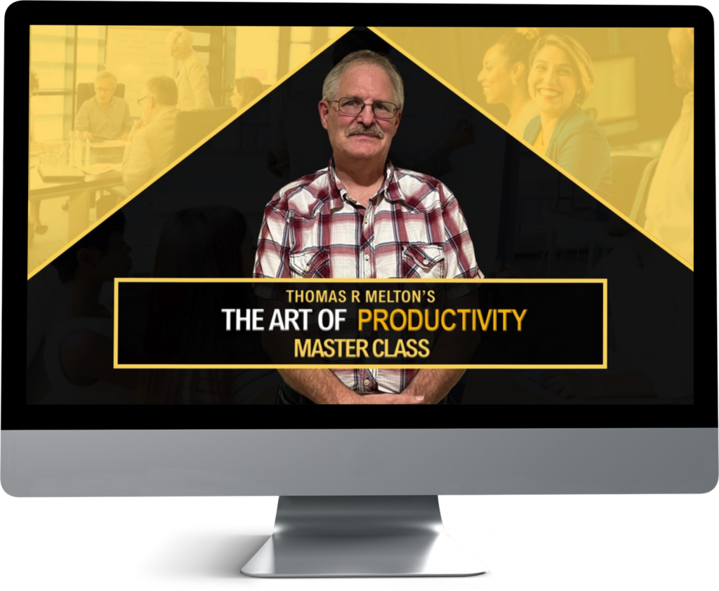 the art of productivity masterclass